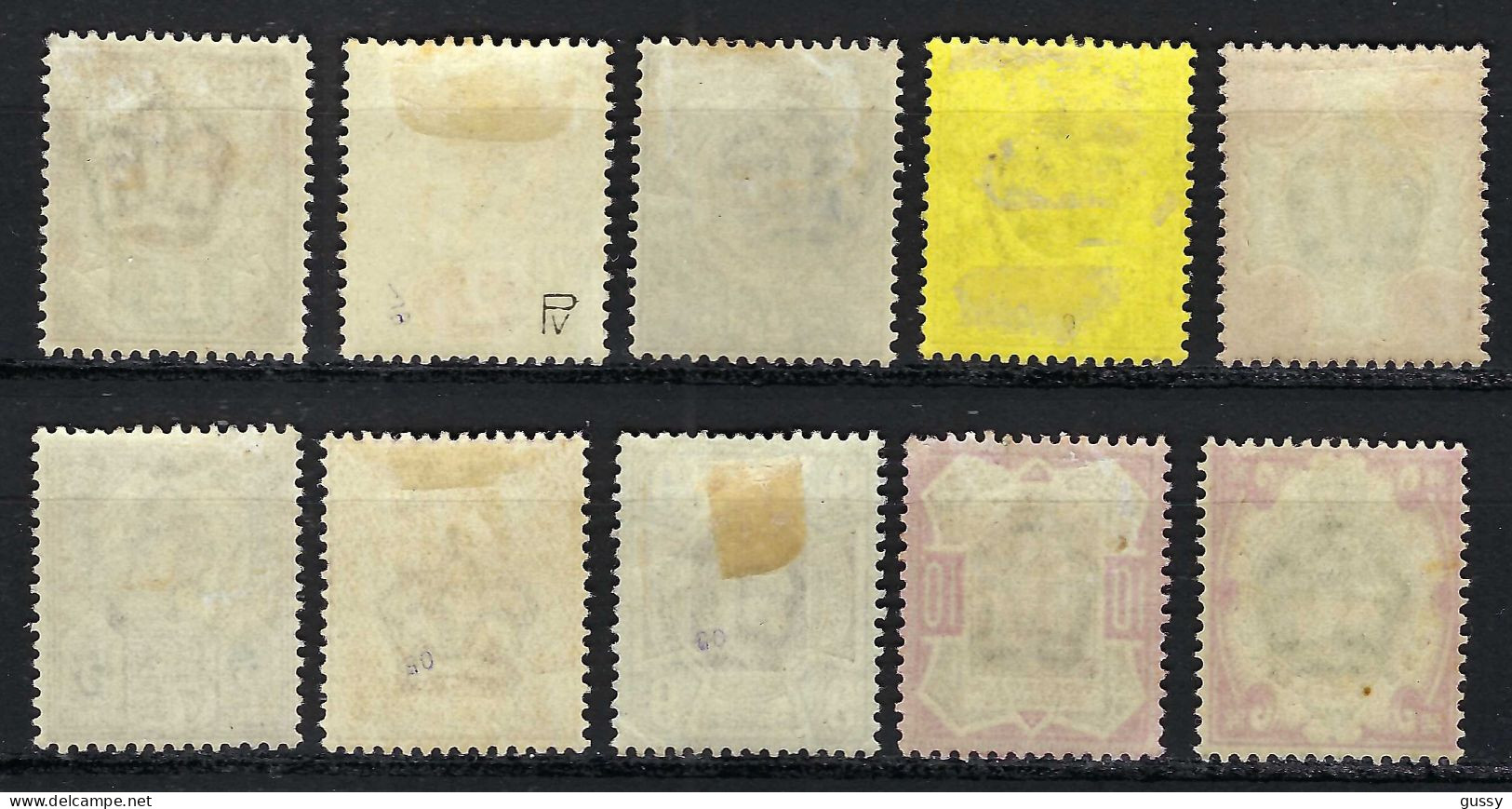GRANDE BRETAGNE Ed. VII Ca.1902-1910:  Lot De Neufs*, Forte Cote - Unused Stamps