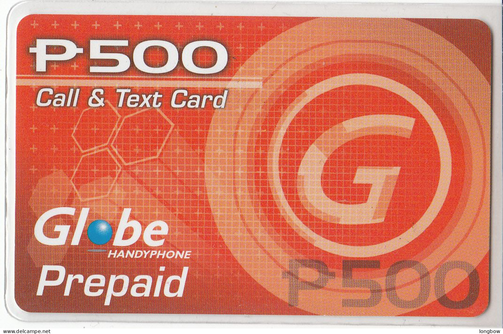 Filippine - Call & Text Card -GLOBE Handyphone Prepaid - Philippines