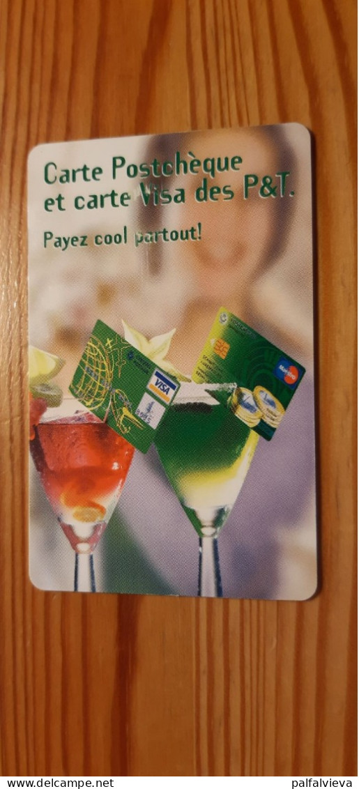 Phonecard Luxembourg - VISA, Mastercard - Luxembourg