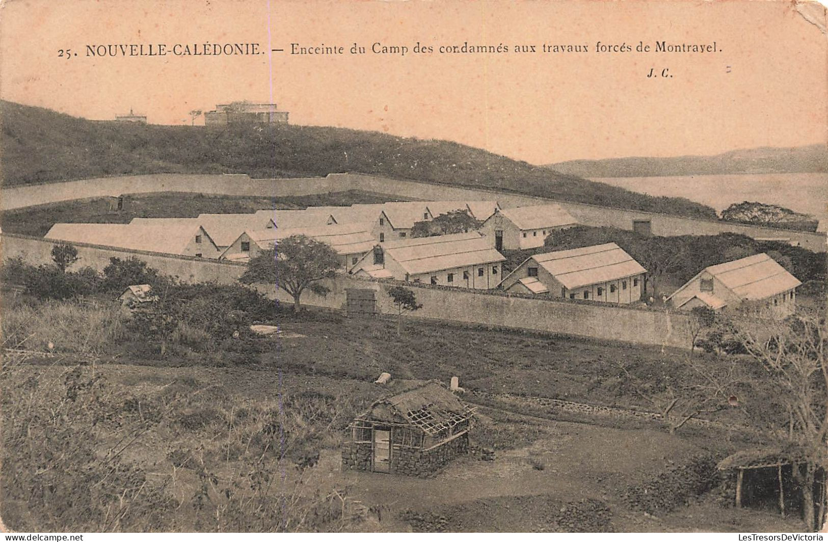 Nouvelle Calédonie - Enceinte Du Camp Des Condamnés Aux Travaux Forcés De Montravel  - Carte Postale Ancienne - Nouvelle-Calédonie