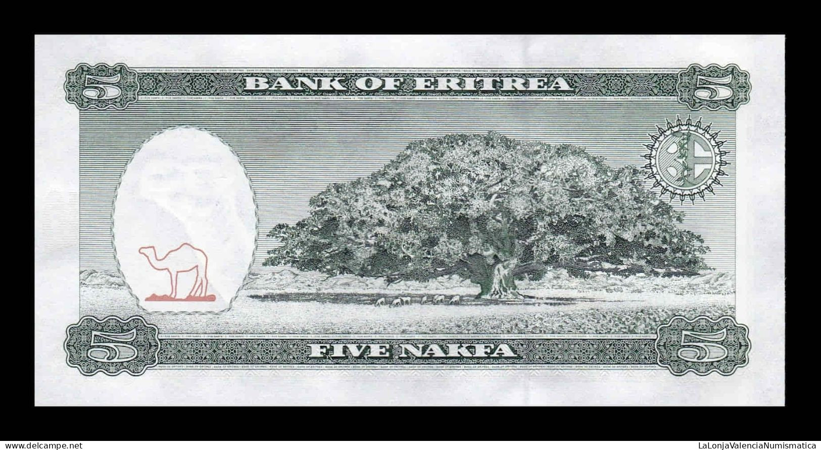 Eritrea 5 Nakfa 1997 Pick 2 Sc Unc - Eritrea