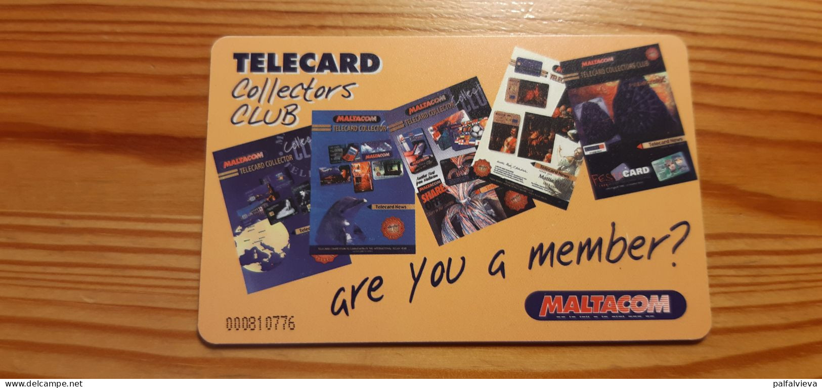 Phonecard Malta - Maltacom Telecard Collectors Club - Malte