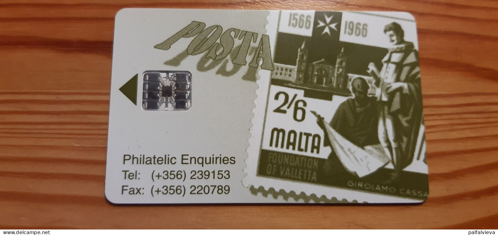 Phonecard Malta - Stamp - Malta