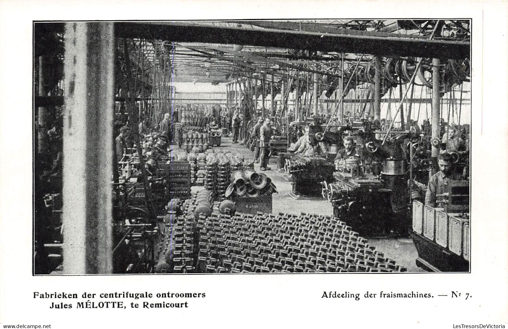 Belgique - Remicourt - Afdeeling Der Fraismachines - Fabrieken Jules Mélotte - Carte Postale Ancienne - Borgworm