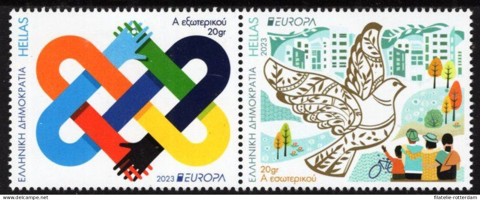 Greece / Griekenland - Postfris / MNH - Complete Set Europa, Peace 2023 - Nuevos