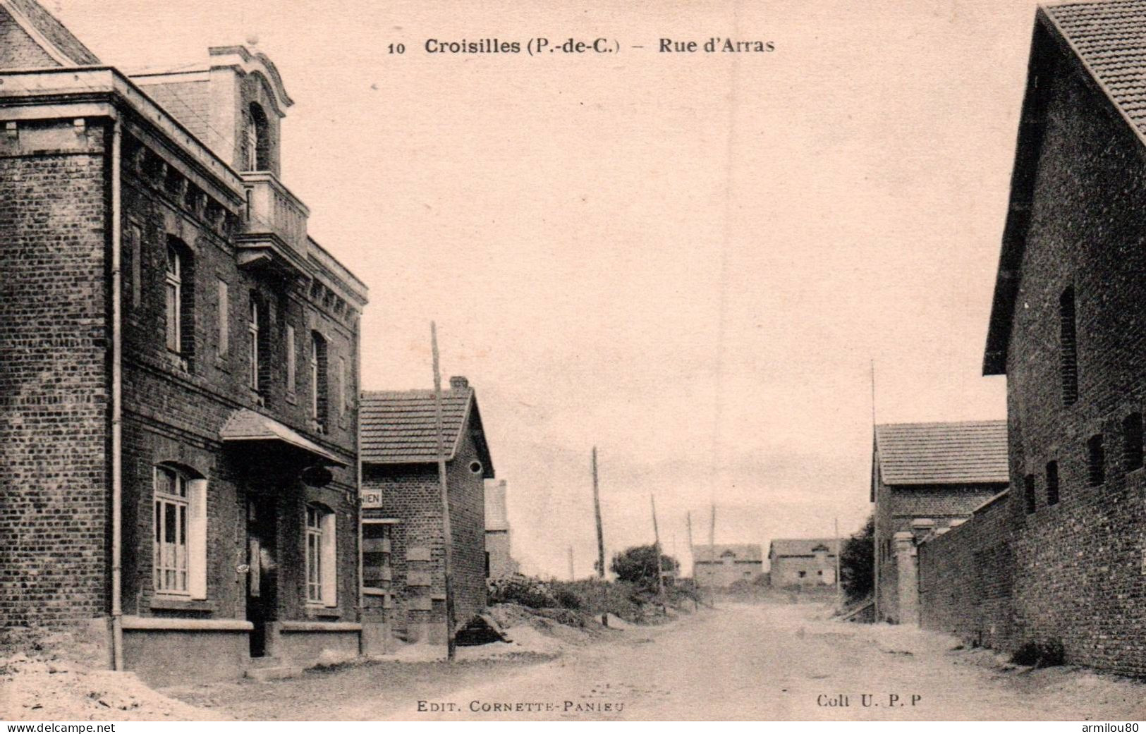 N° 453 D  CROISILLES RUE D ARRAS - Croisilles