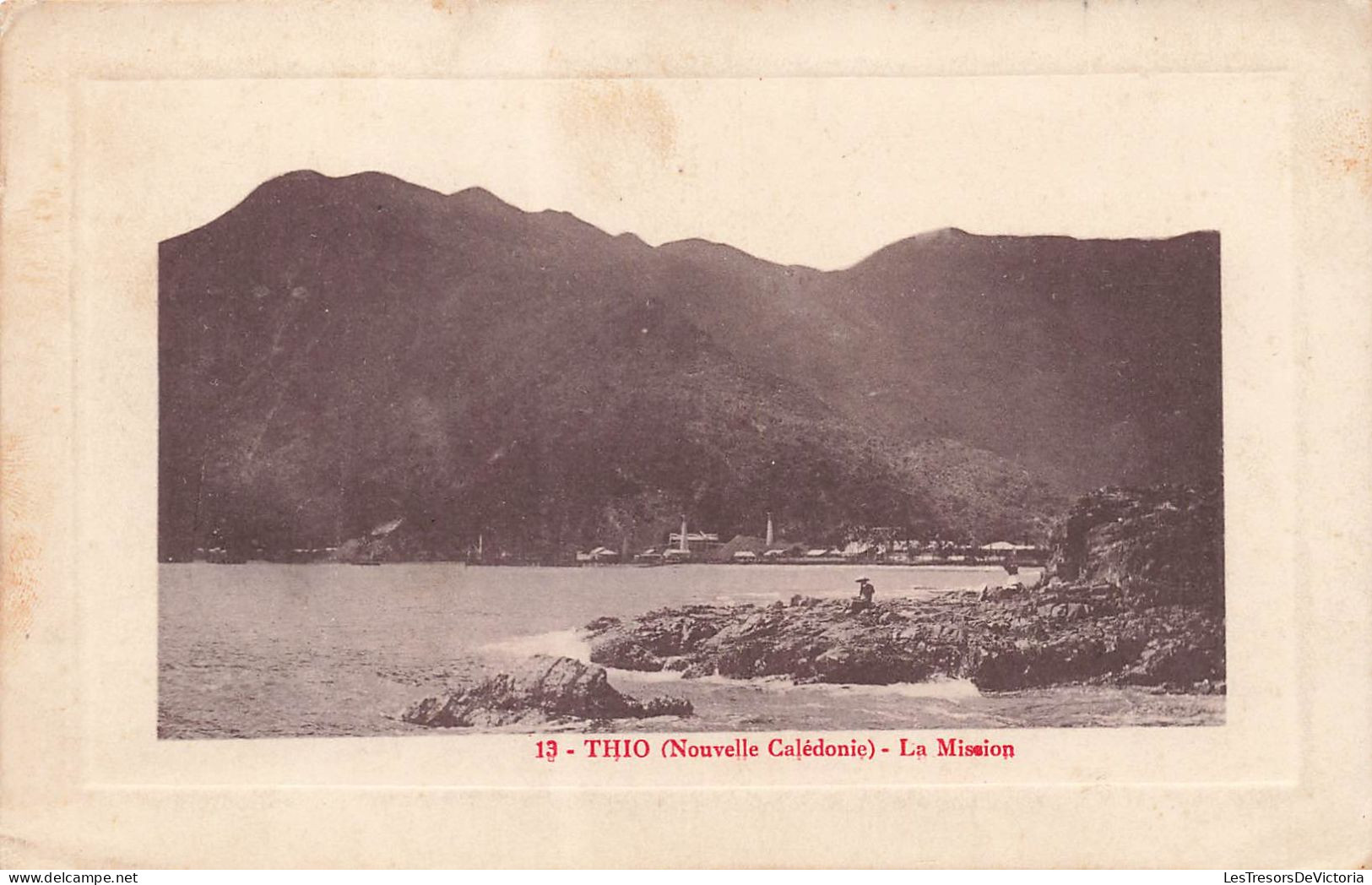 Nouvelle Calédonie - Thio - La Mission - Carte Postale Ancienne - Nouvelle-Calédonie