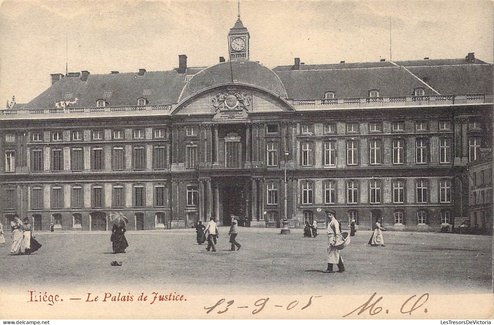 BELGIQUE - Liège - Le Palais De Justice - Carte Postale Ancienne - Liege