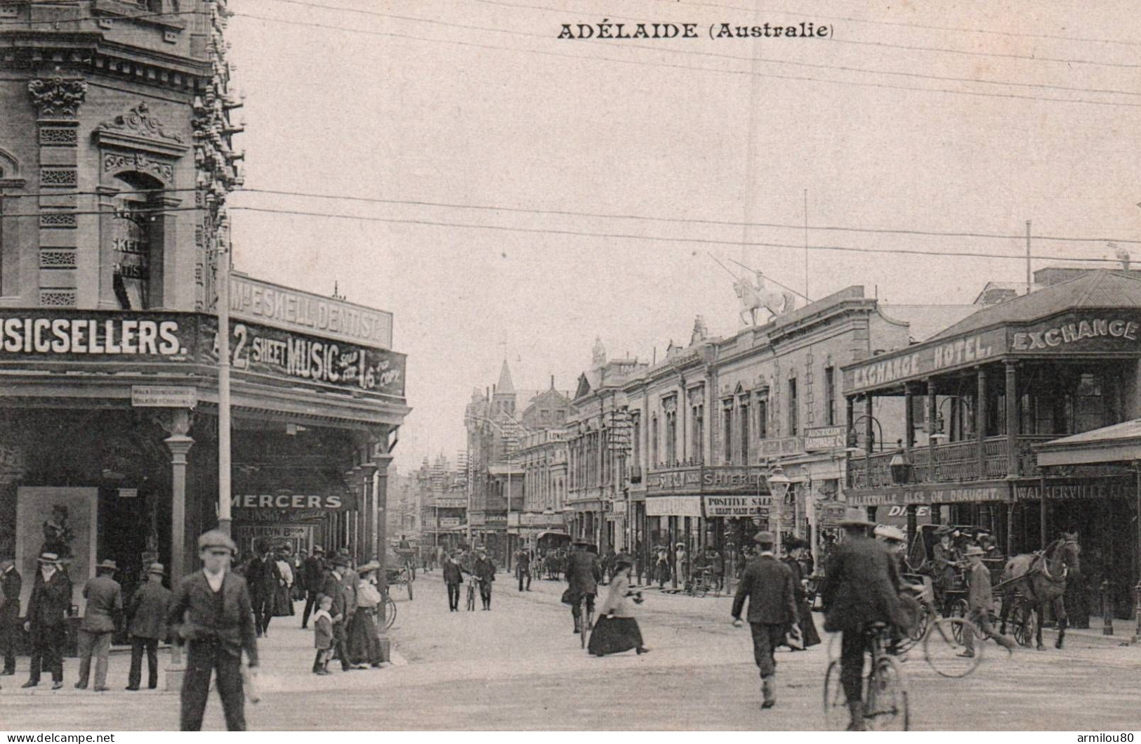 N° 456 D  ADELAIDE AUSTRALIE  MESSAGERIES MARITIMES - Adelaide