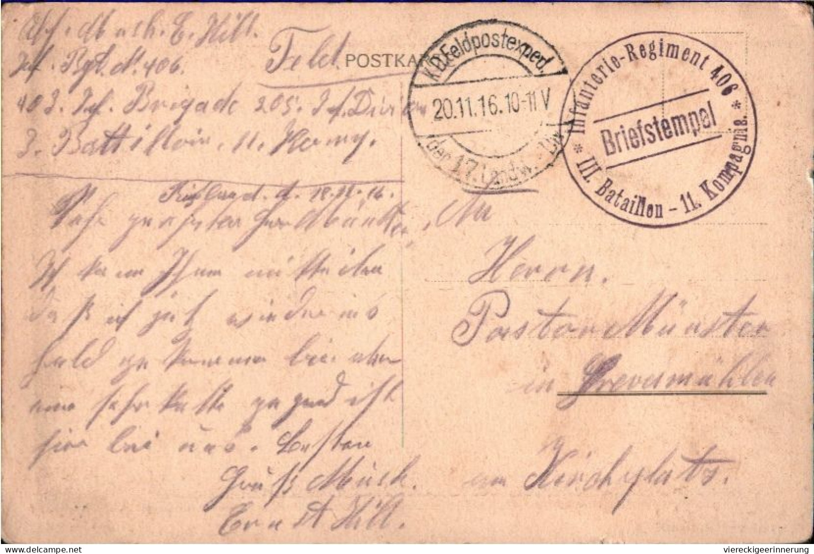 ! 1916 Alte Feldpost Ansichtskarte Aus Wilna, Vilnius, Bahnhof, Voksal, Dworzek, Gare, Litauen - Lituania