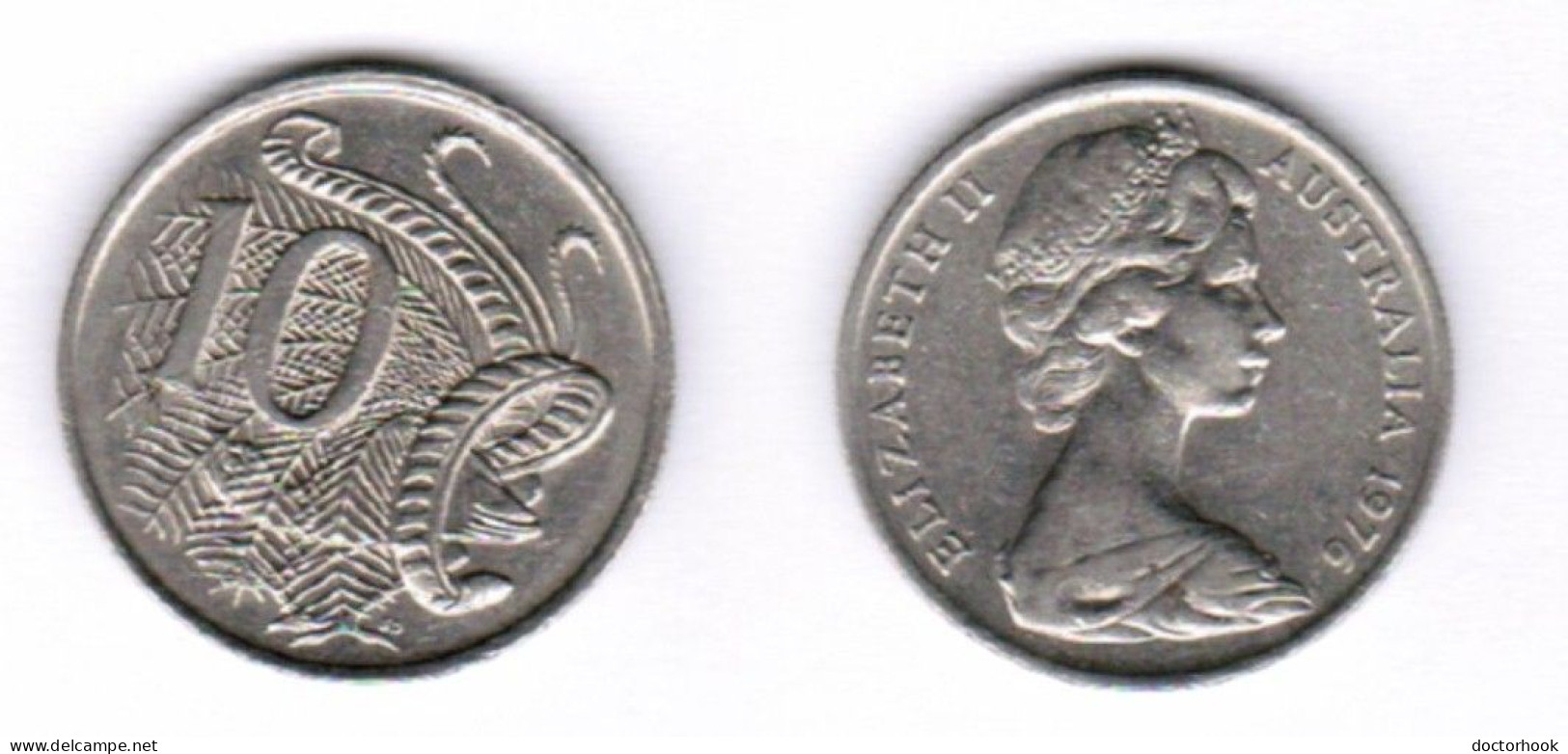 AUSTRALIA  10 CENTS 1976 (KM # 65) #7187 - 10 Cents