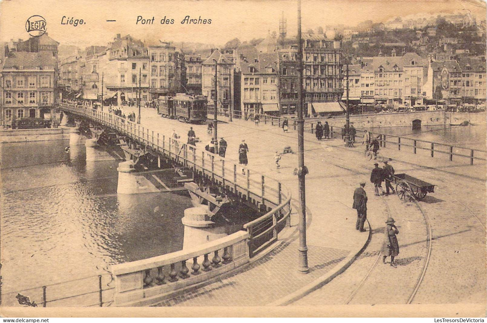 BELGIQUE - Liège - Pont Des Arches - Carte Postale Ancienne - Liege