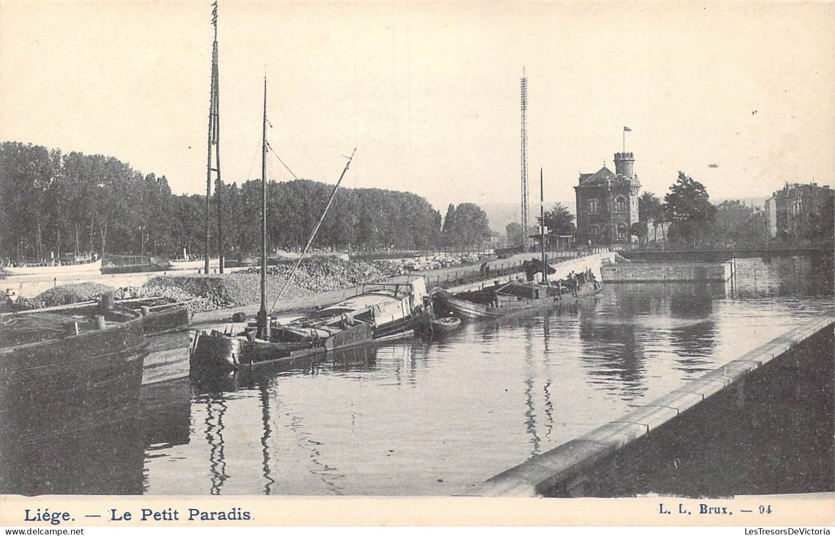 BELGIQUE - Liège - Le Petit Paradis - Carte Postale Ancienne - Liege