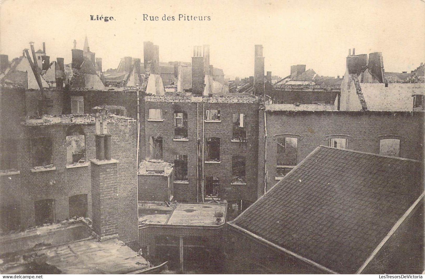 BELGIQUE - Liège - Rue Des Pitteurs - Carte Postale Ancienne - Liege