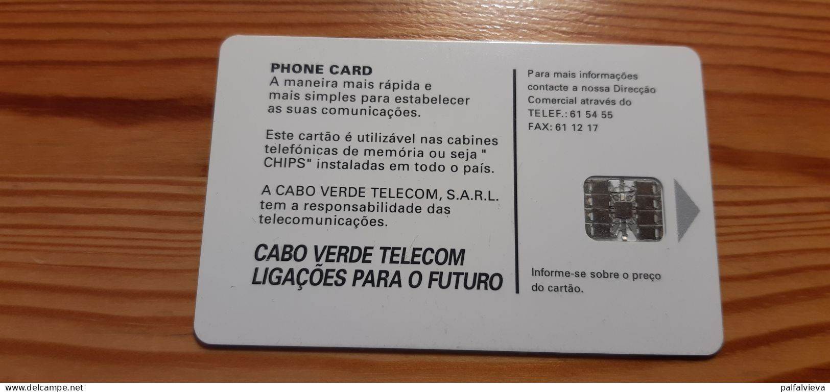 Phonecard Cape Verde - Kaapverdische Eilanden