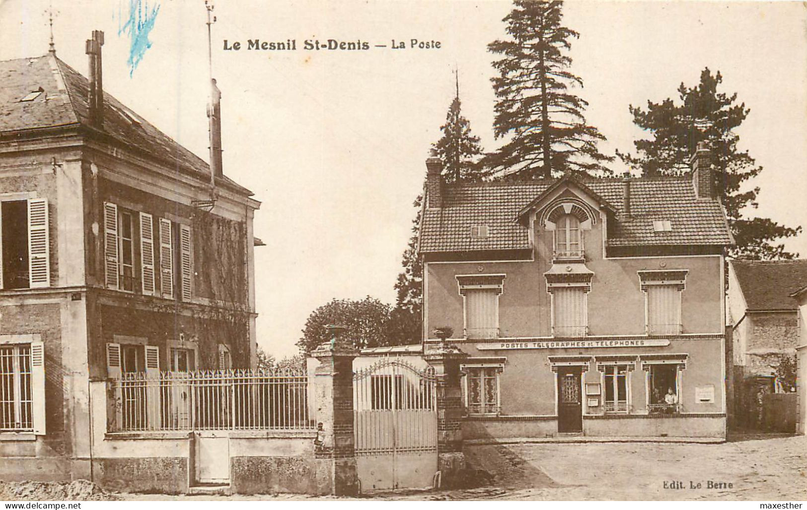 LE MESNIL ST DENIS - L'a Poste - Le Mesnil Saint Denis