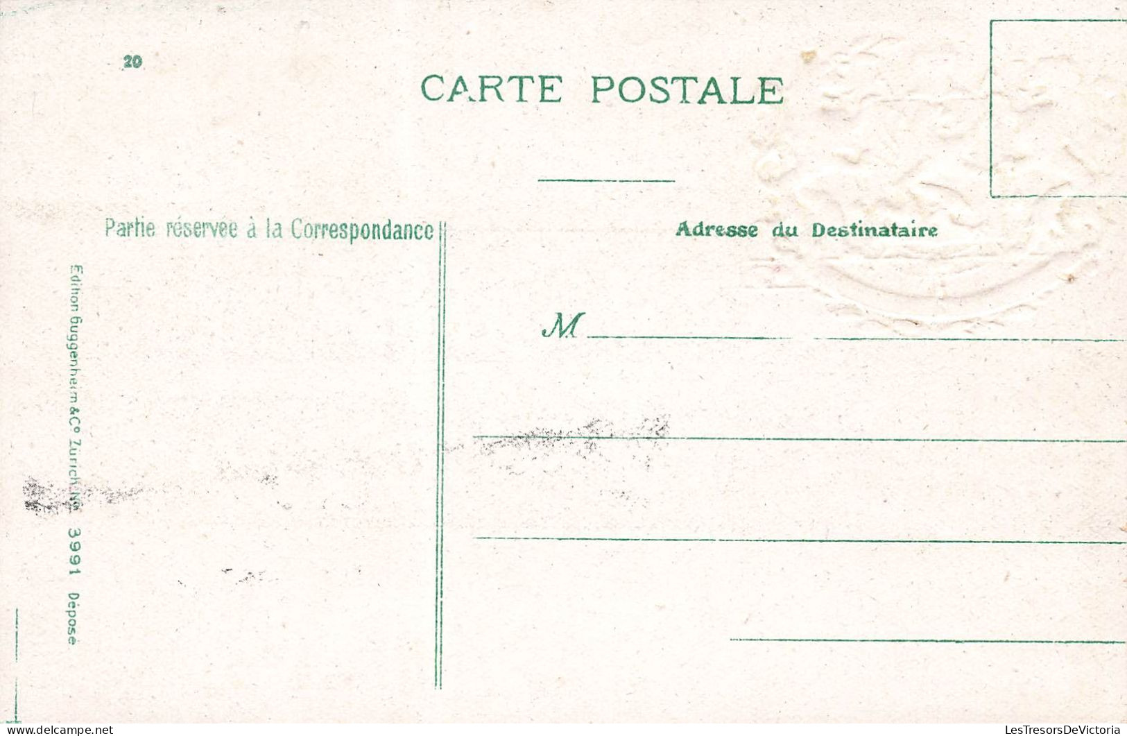 Représentation De Timbres - Souvenir De La Belgique - Départ Du Train Pour Marche - Carte Postale Ancienne - Francobolli (rappresentazioni)