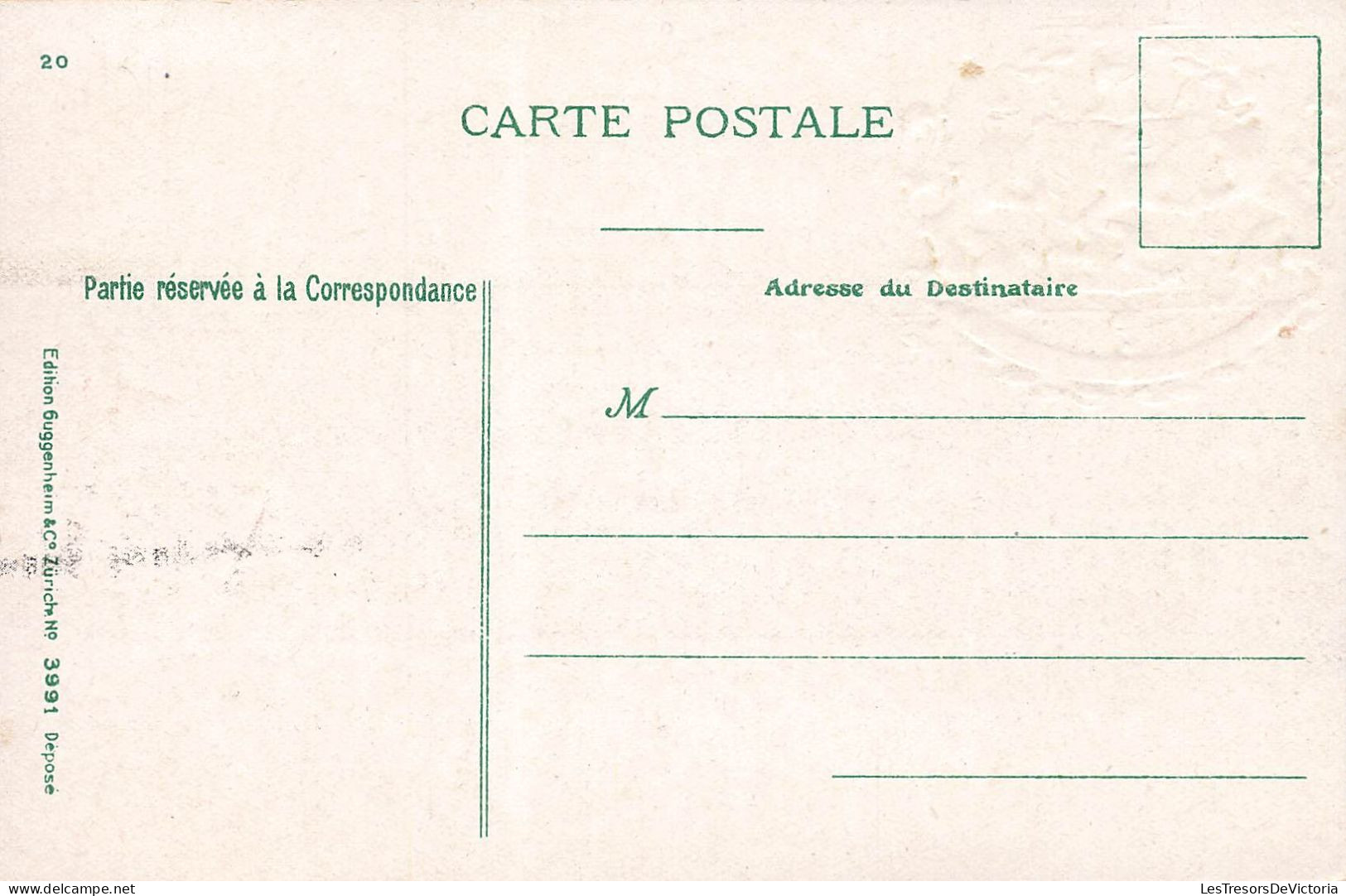 Représentation De Timbres - Souvenir De La Belgique - Marcour - Hotel De L'ourthe - Tram - Carte Postale Ancienne - Sellos (representaciones)