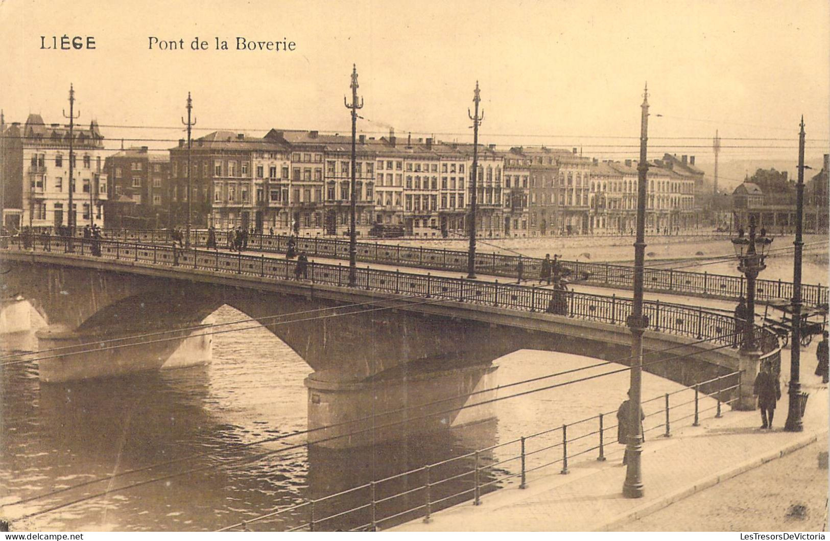 BELGIQUE - Liège - Pont De La Boverie - Carte Postale Ancienne - Liege