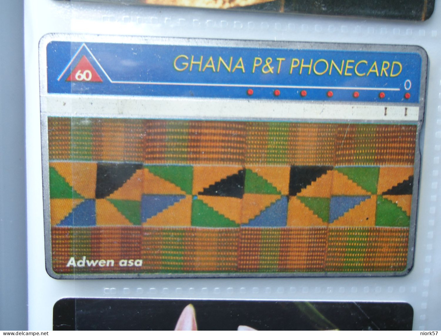 GHANA USED CARDS CARPET ADWEN ASA - Ghana