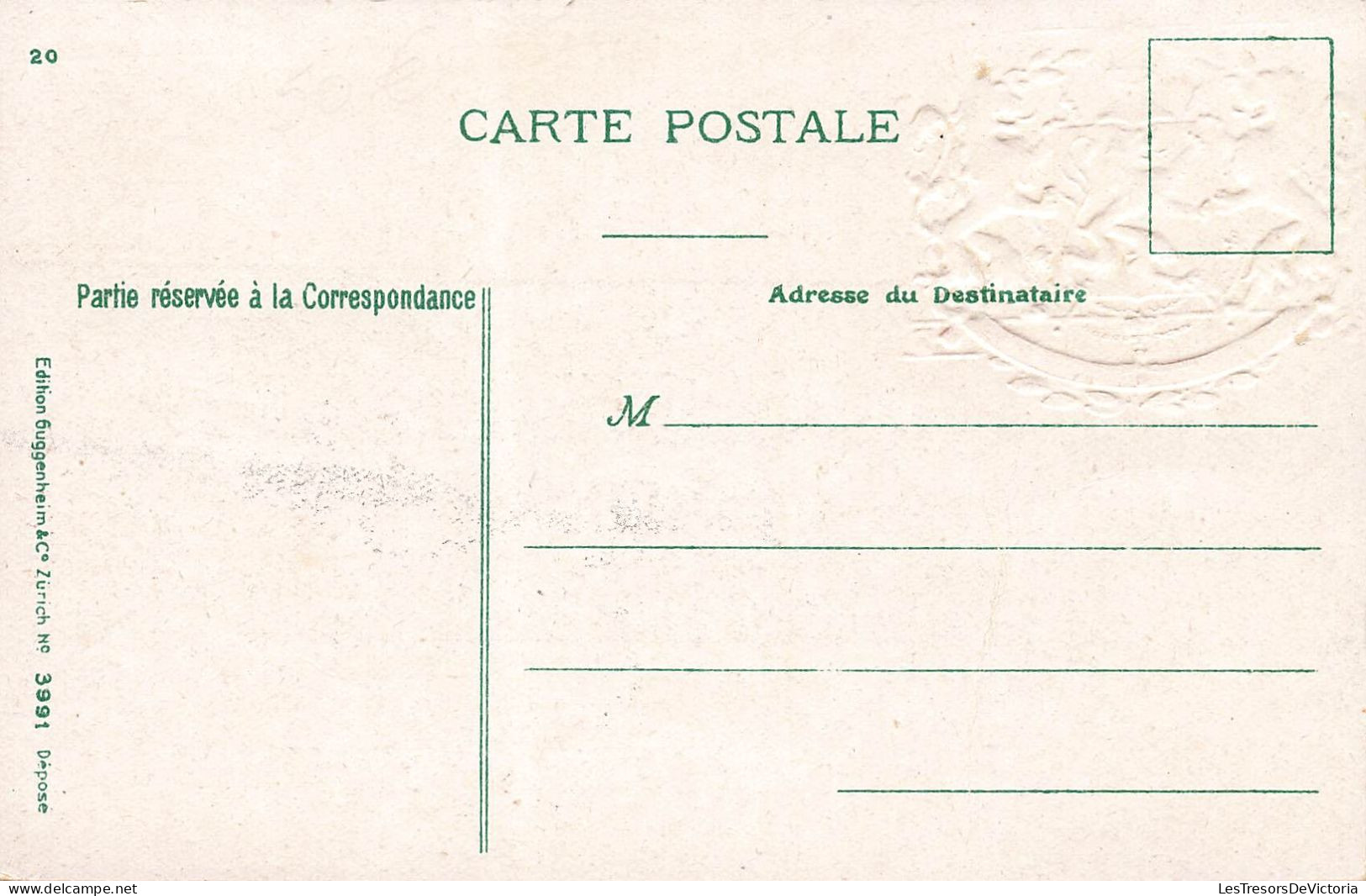 Représentation De Timbres - Souvenir De La Belgique - Arrivée Du Vicinal Au Village - Carte Postale Ancienne - Timbres (représentations)