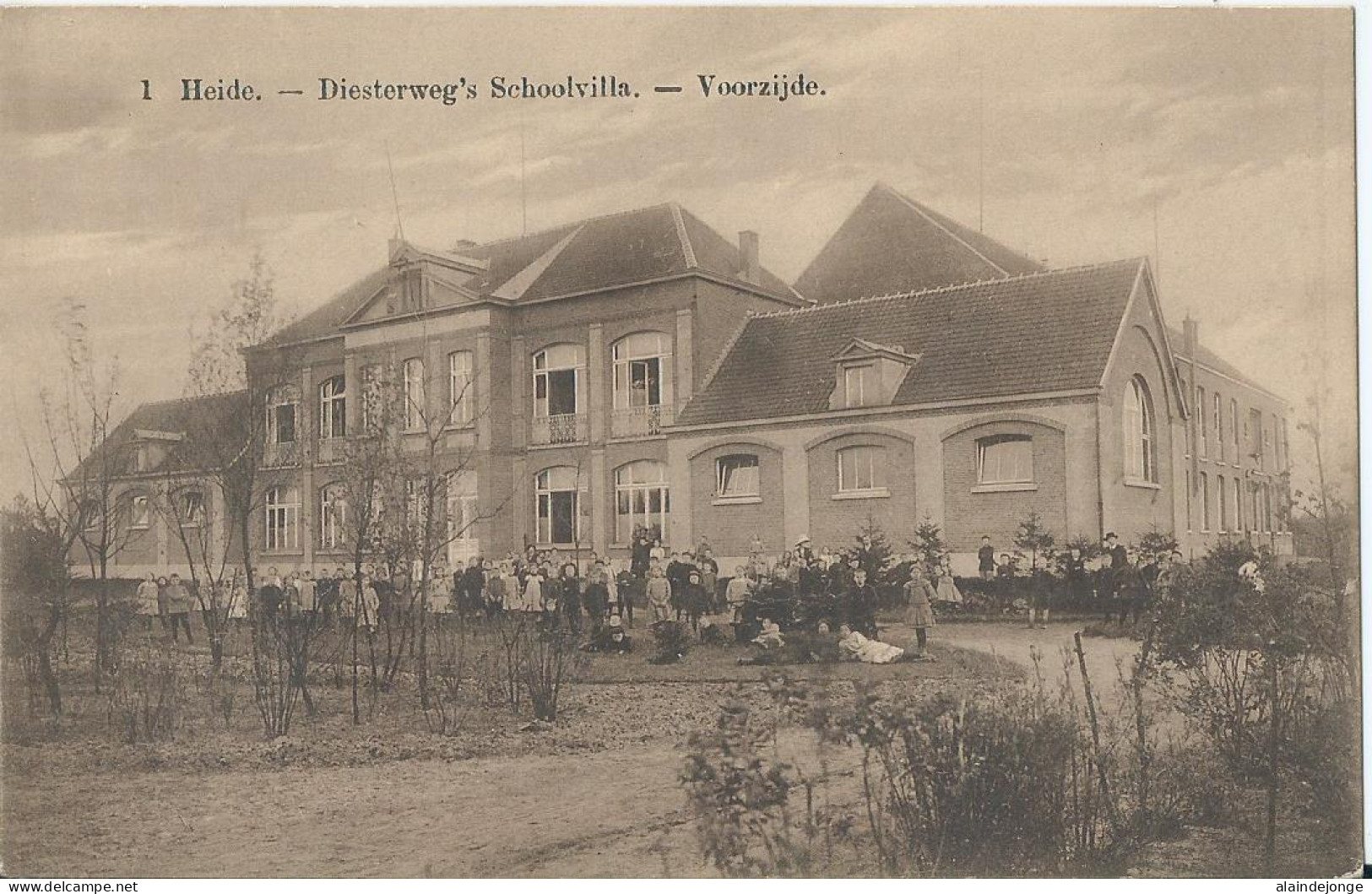 Heide - (Kalmthout) - Diesterweg's Schoolvilla - Voorzijde  - Kalmthout