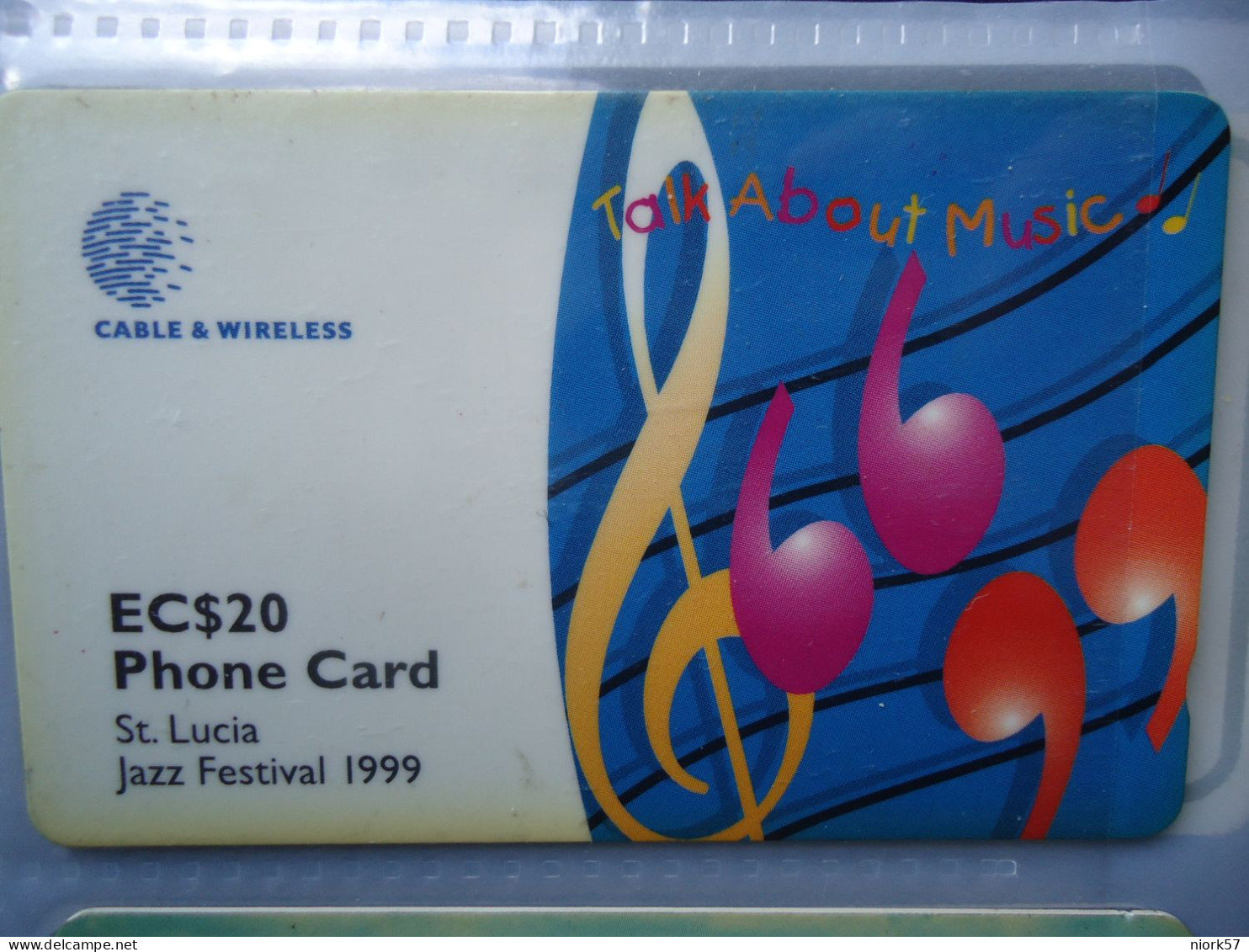 ST, LUCIA USED CARDS  MUSIC FESTIVAL - Other - Oceanie