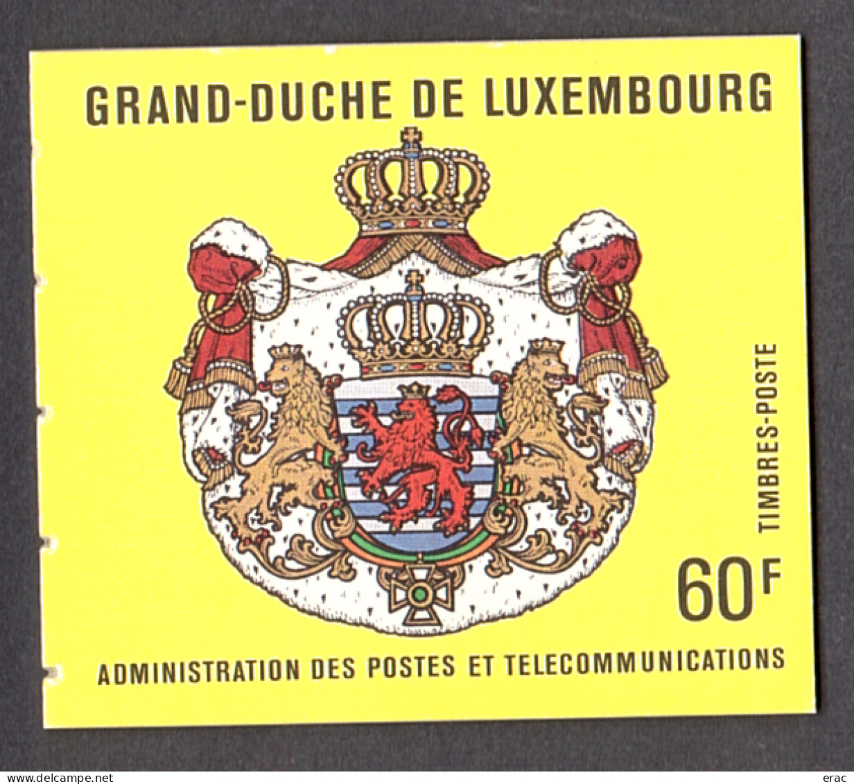 Luxembourg - 1989 - Carnet C1175 (YT N° 1175 Et 1176) - Neuf ** - Grand-Duc Jean - Booklets