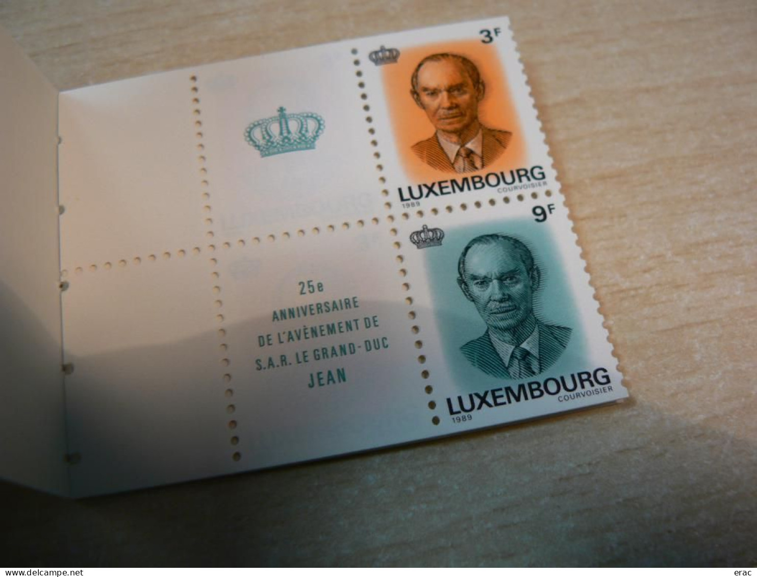 Luxembourg - 1989 - Carnet C1175 (YT N° 1175 Et 1176) - Neuf ** - Grand-Duc Jean - Markenheftchen