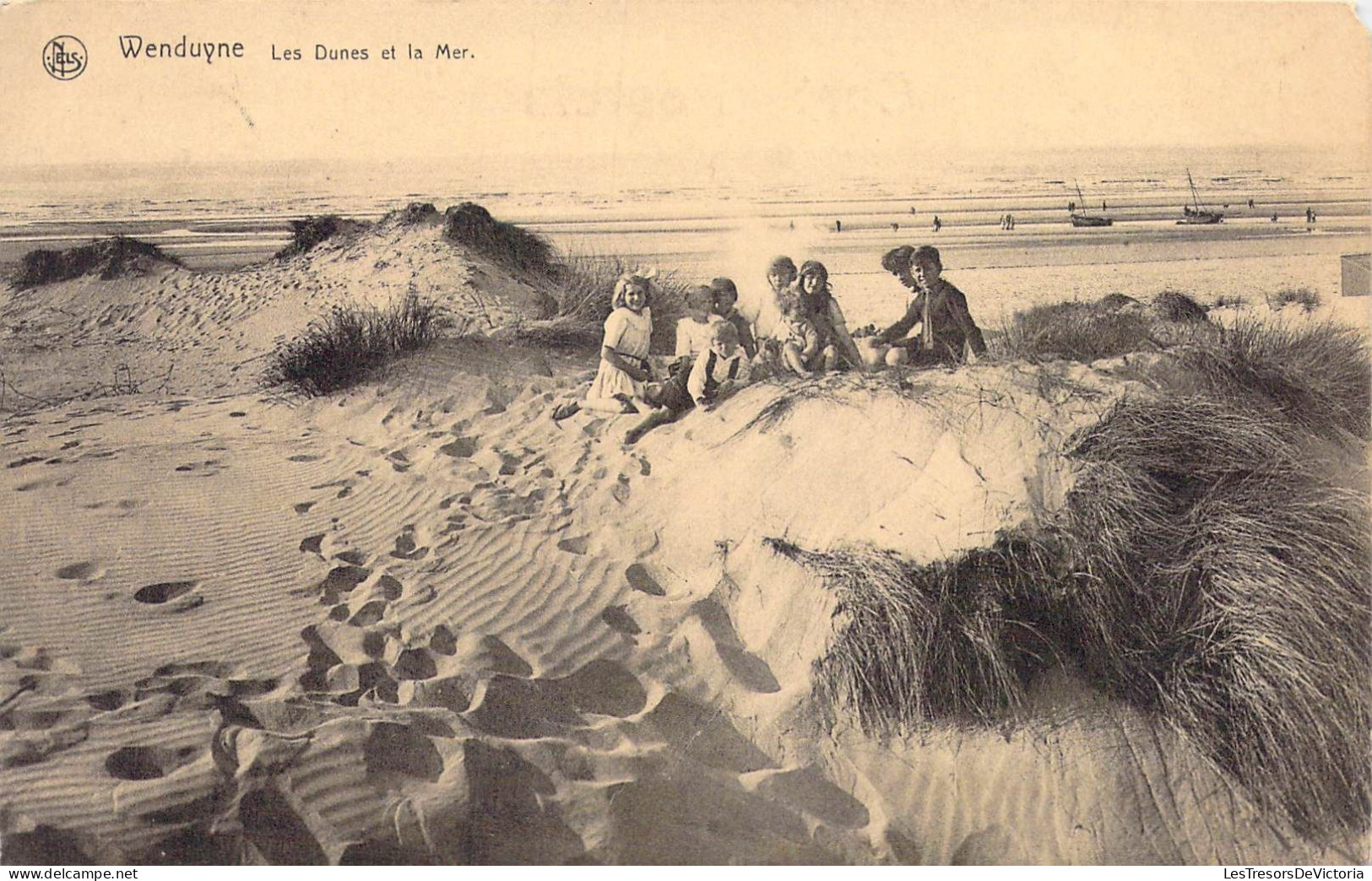 BELGIQUE - Wenduyne - Les Dunes Et La Mer - Carte Postale Ancienne - Wenduine