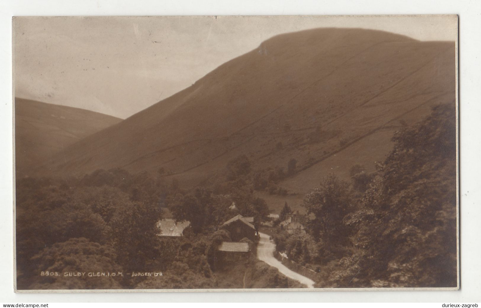 Sulby Glen Old Postcard Not Posted 230510 - Ile De Man