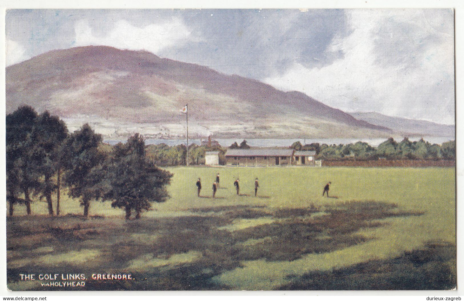 The Golf Links Greenore Old Postcard Not Posted 230510 - Louth