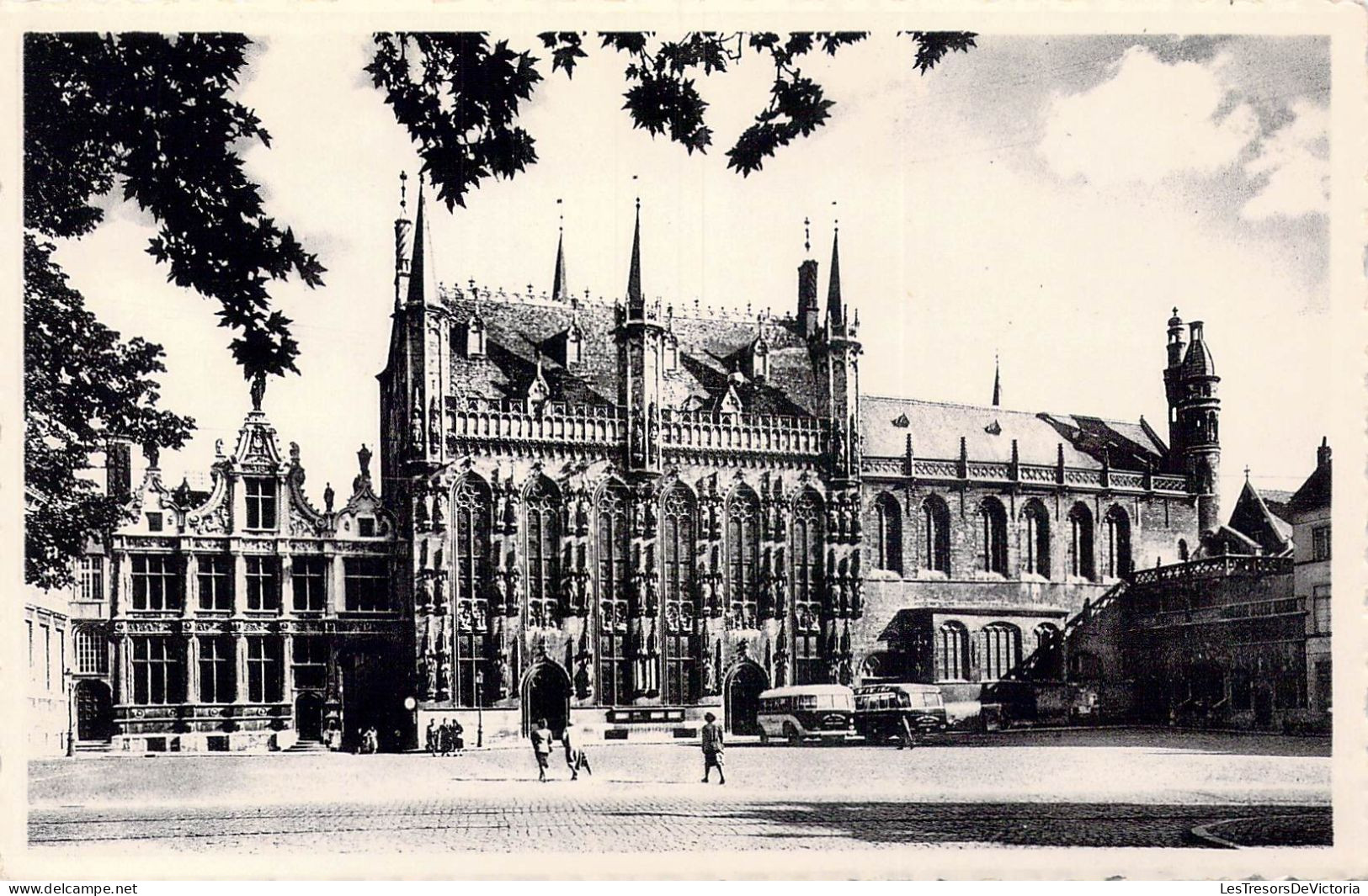 BELGIQUE - Bruges - La Justice De Paix, L'Hôtel De Ville Et Basilique Du St-Sang - Carte Postale Ancienne - Brugge
