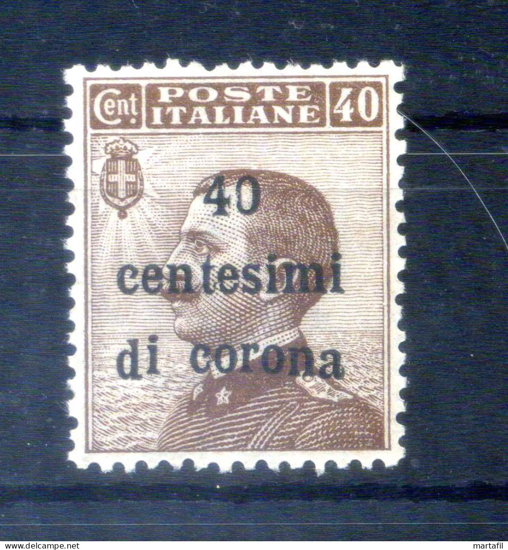 1919 TRENTO & TRIESTE N.7 MNH **, Francobolli D'Italia Soprastampati, 40 Centesimi - Trente & Trieste