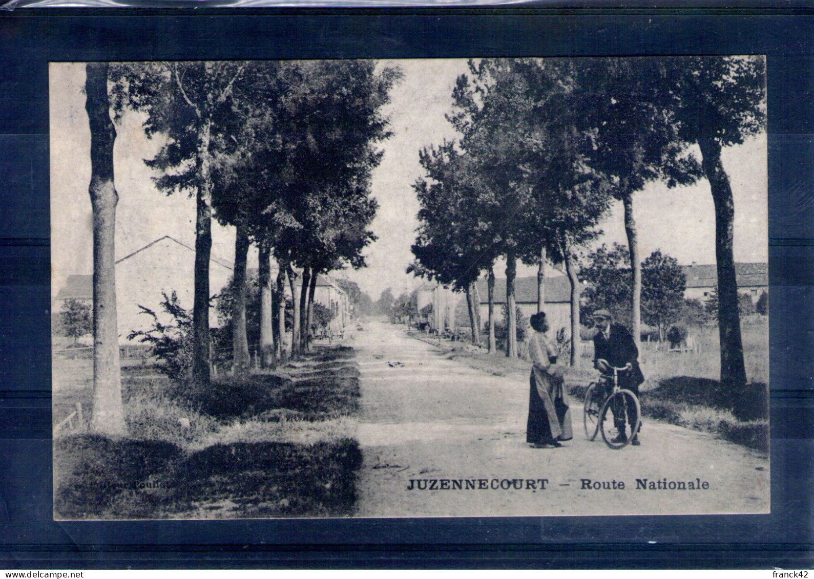 52. Juzennecourt. Route Nationale - Juzennecourt