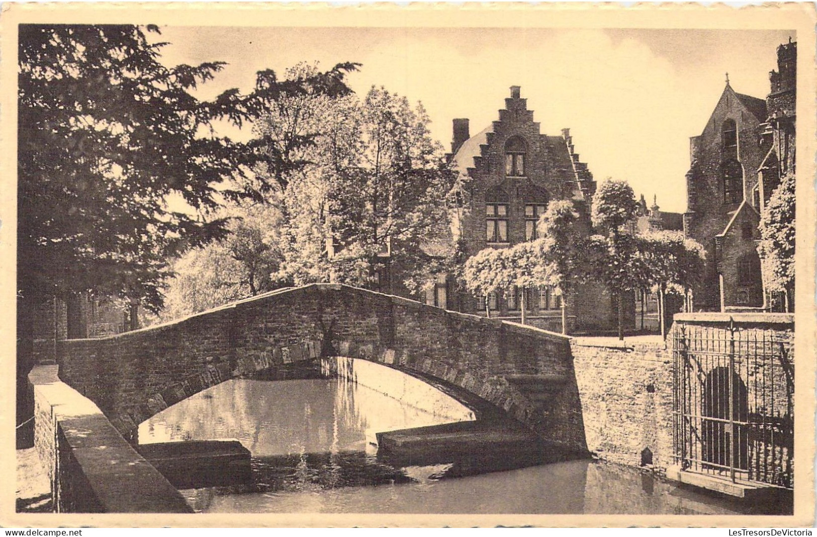 BELGIQUE - Bruges - Le Pont St-Boniface - Carte Postale Ancienne - Brugge