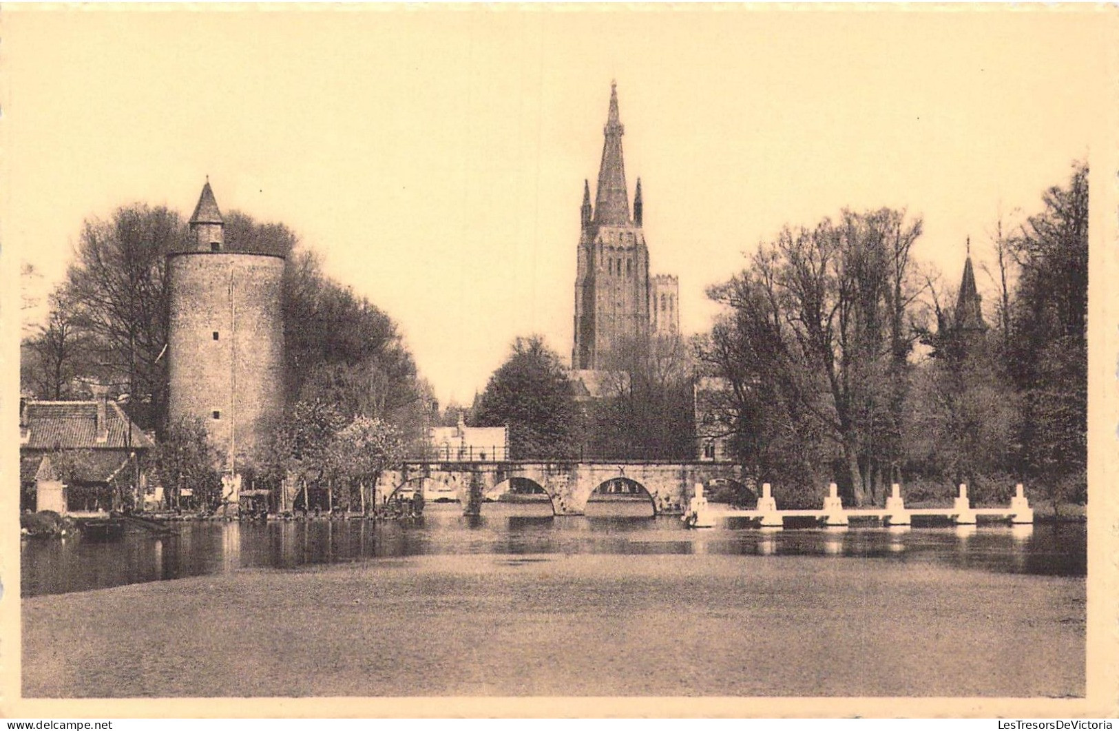 BELGIQUE - Bruges - Lac D'Amour - Carte Postale Ancienne - Brugge