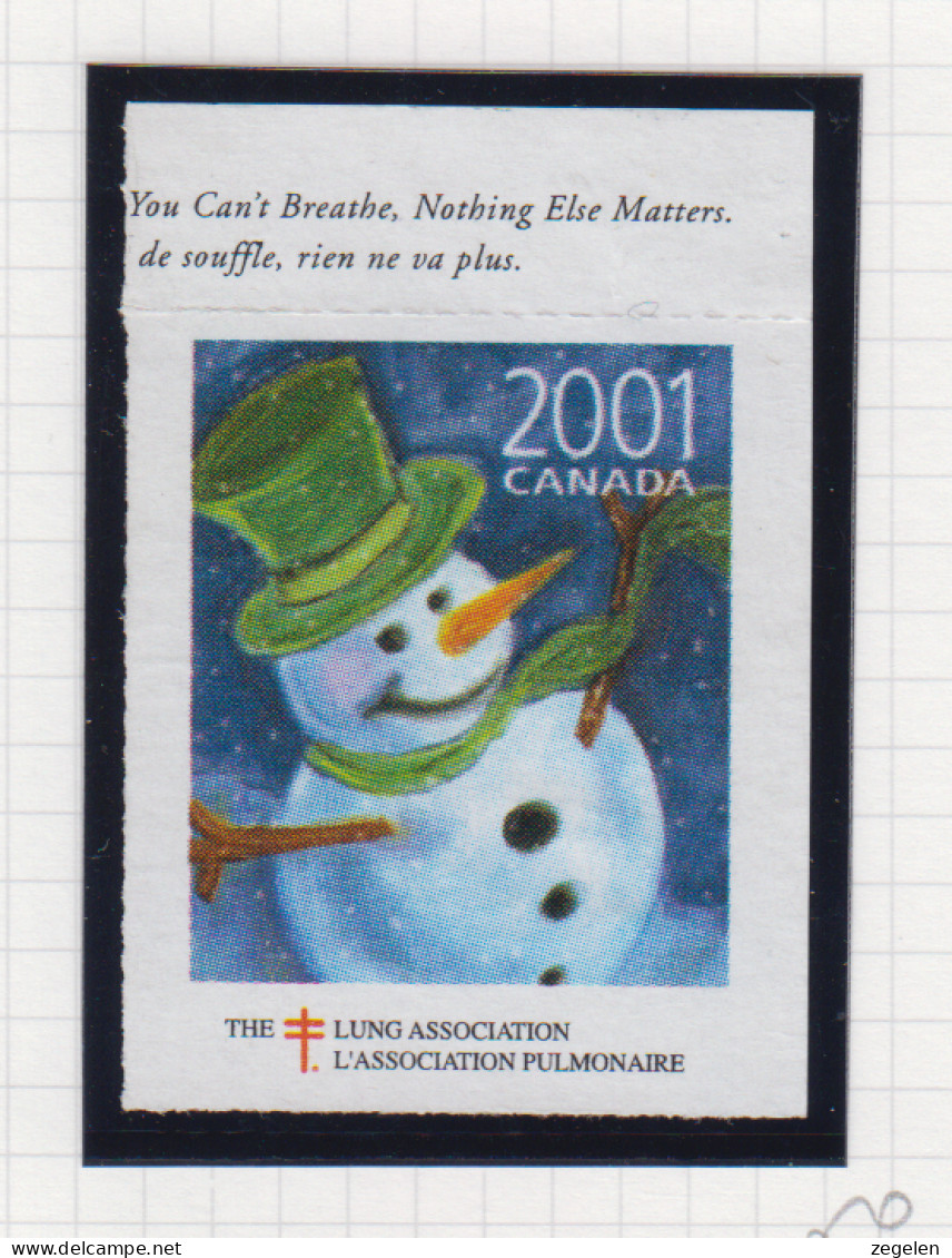 Canada Kerstvignet Jaar 2001 - Autres & Non Classés