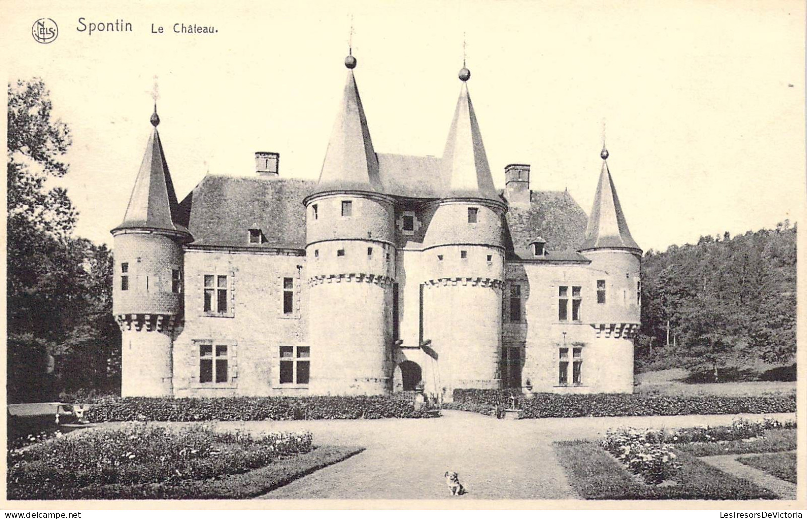 BELGIQUE - Spontin - Le Château - Carte Postale Ancienne - Yvoir