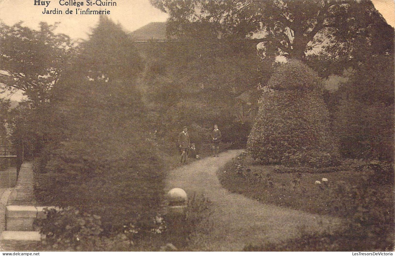 BELGIQUE - Huy - Collège St-Quirin - Jardin De L'infirmerie - Carte Postale Ancienne - Huy