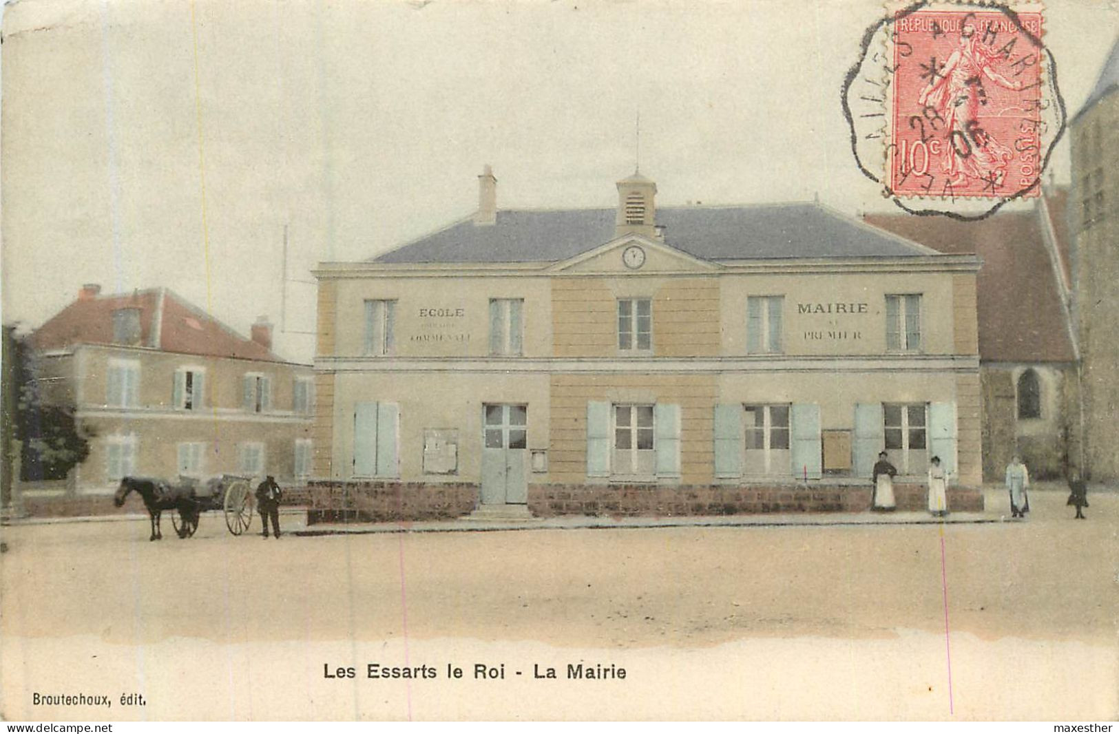 LES ESSARTS LE ROI La Mairie - Les Essarts Le Roi