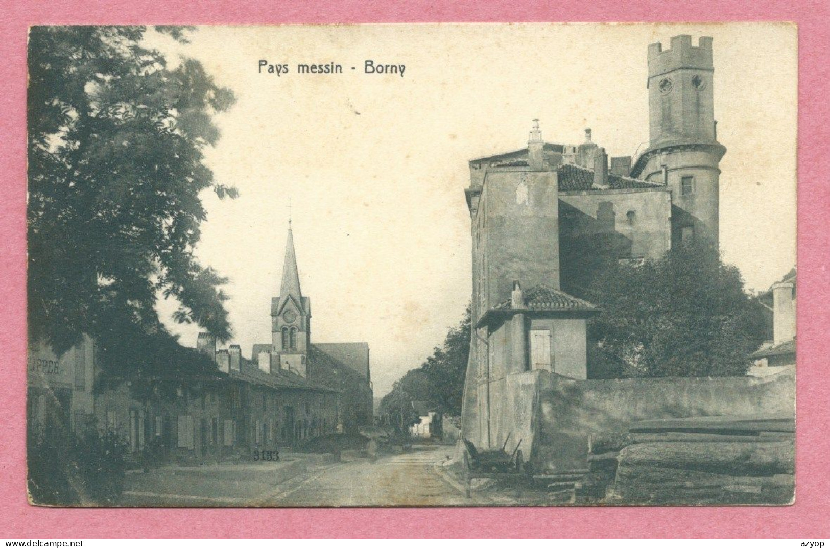 57 - BORNY -Pays Messin - Vue Générale - Metz Campagne