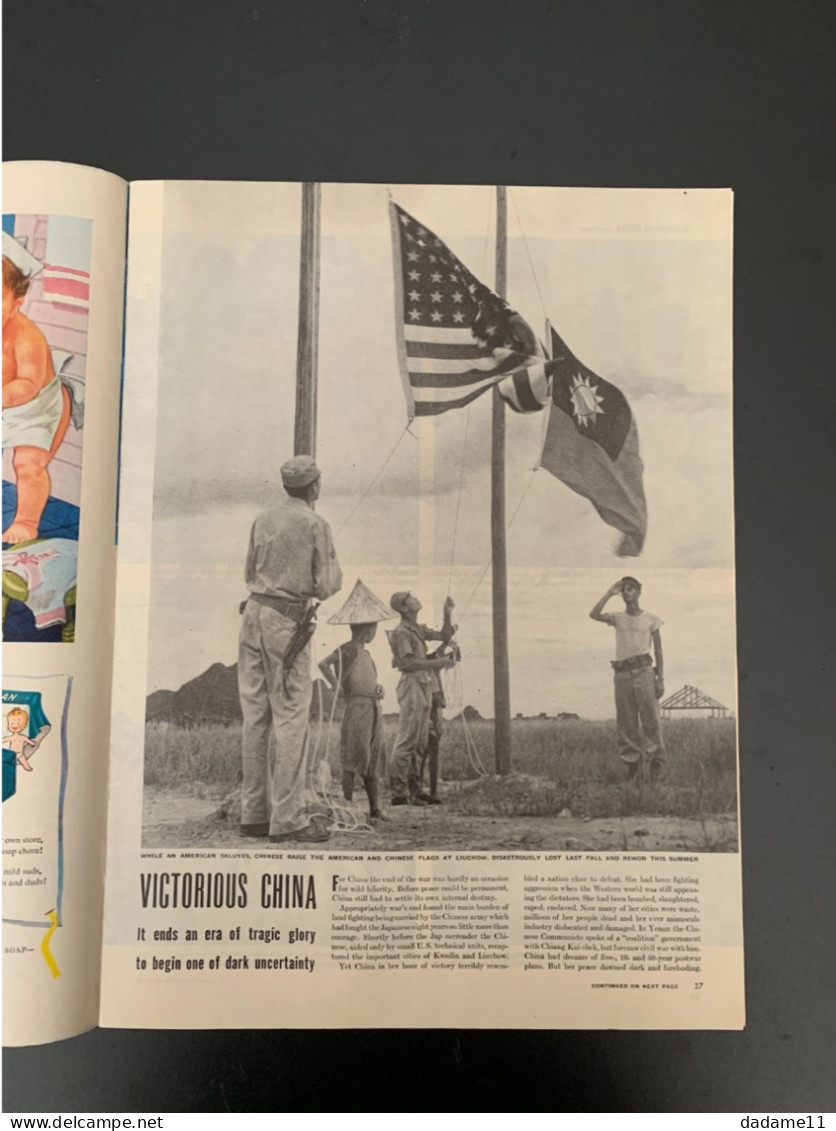 Journal Américain  Life 1945 - Documents