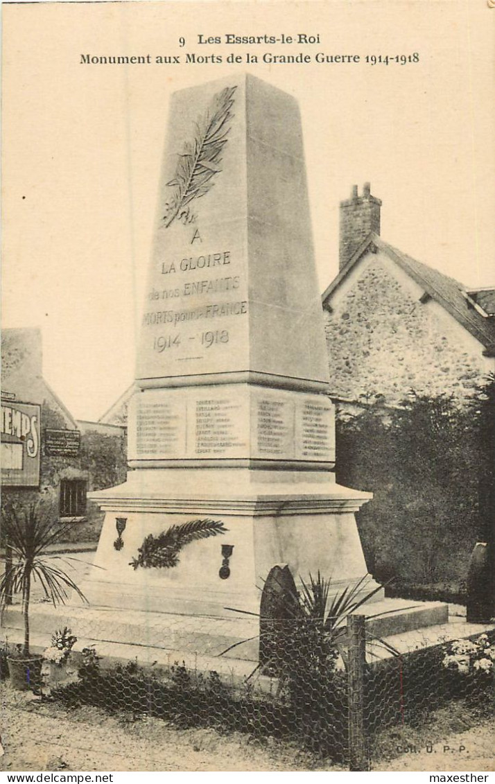 LES ESSARTS LE ROI  Le Monument - Les Essarts Le Roi