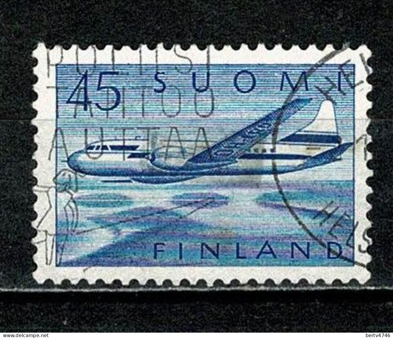 Finland 1958/1959 Yv. LP / PA  6,  (o) Used / Obl / Gebr - Usati