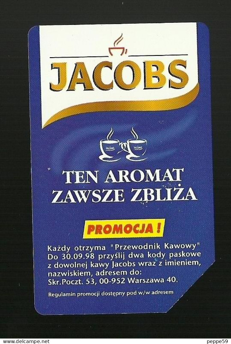 Carta Telefonica Polonia - Jacobs - Pologne