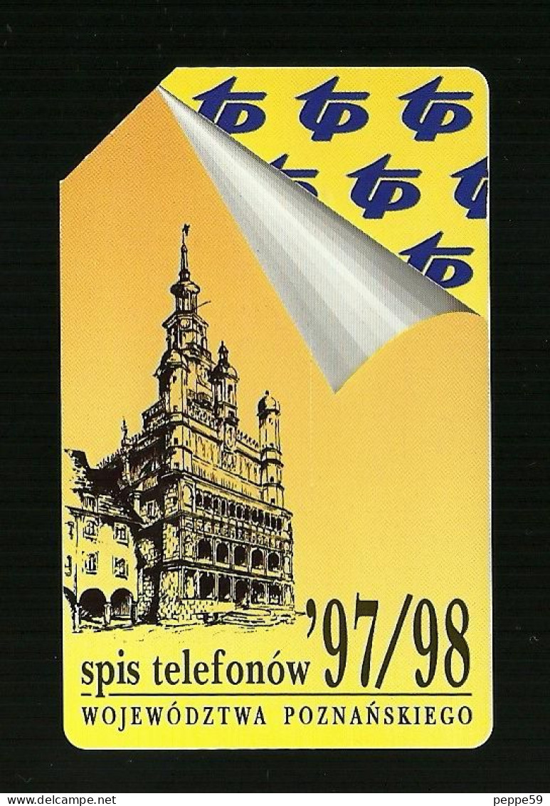 Carta Telefonica Polonia - Spis Telefonow - Pologne