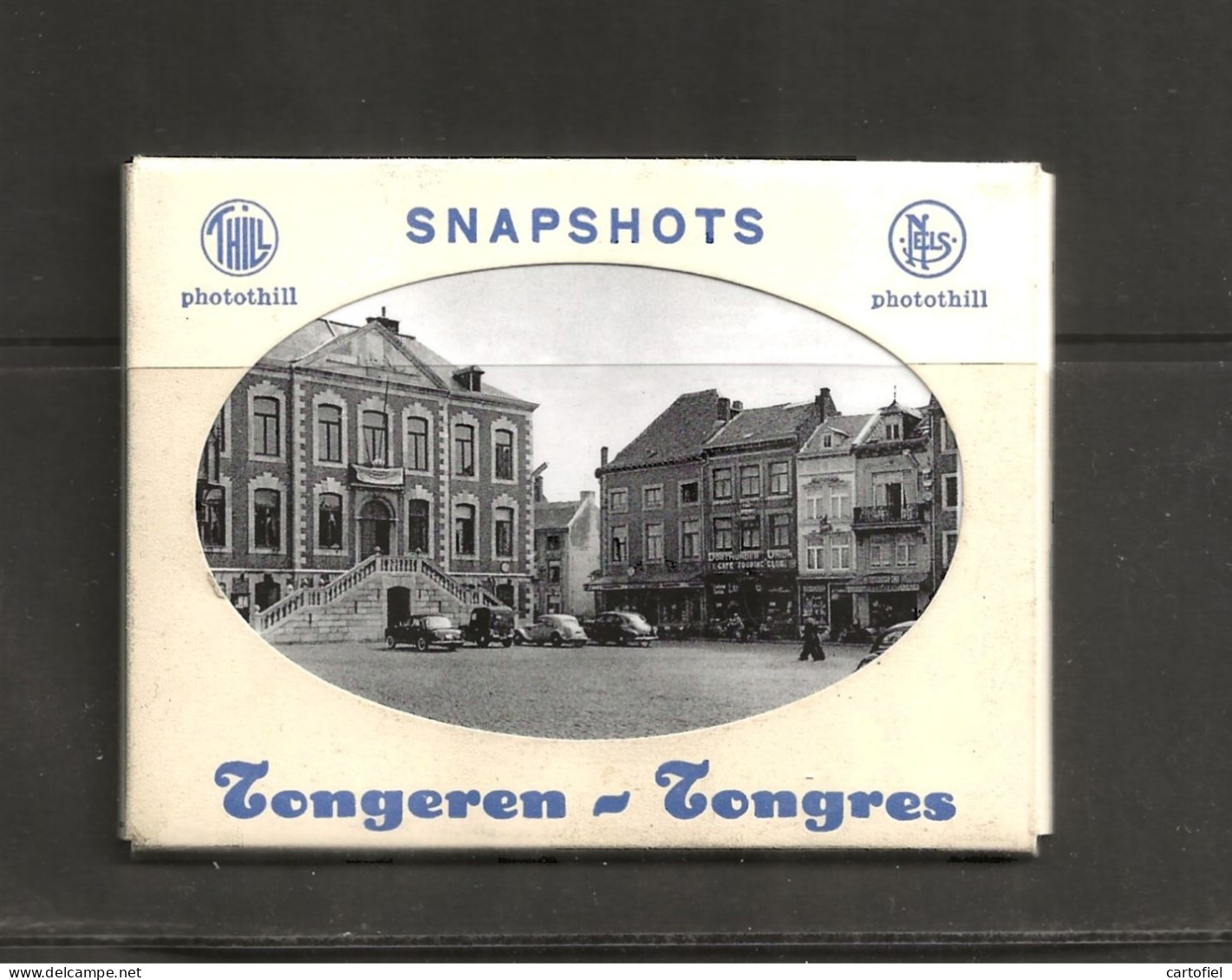 TONGEREN-ENVELOPPE MET 10 KLEINE KAARTJES-NELS-SNAPSHOTS-BAZAR AMBIORIX-GIHIJSENS-FLACON-ZIE DE 3 SCANS-RARE ! ! ! - Tongeren