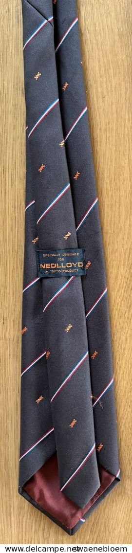 NL.- STROPDAS - NEDLLOYD - SPECIALLY DESIGNED FOR NEDLLOYD A TRITON PRODUCT. Necktie - Cravate - Kravate - Ties. - Ties