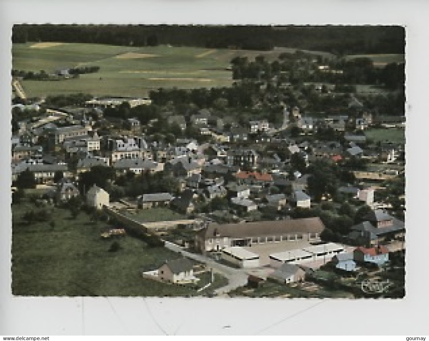 Criquetot L'esneval - Vue Aérienne Sur Le C.E.G. (Collège) Cp Vierge N°538/27 Combier - Criquetot L'Esneval